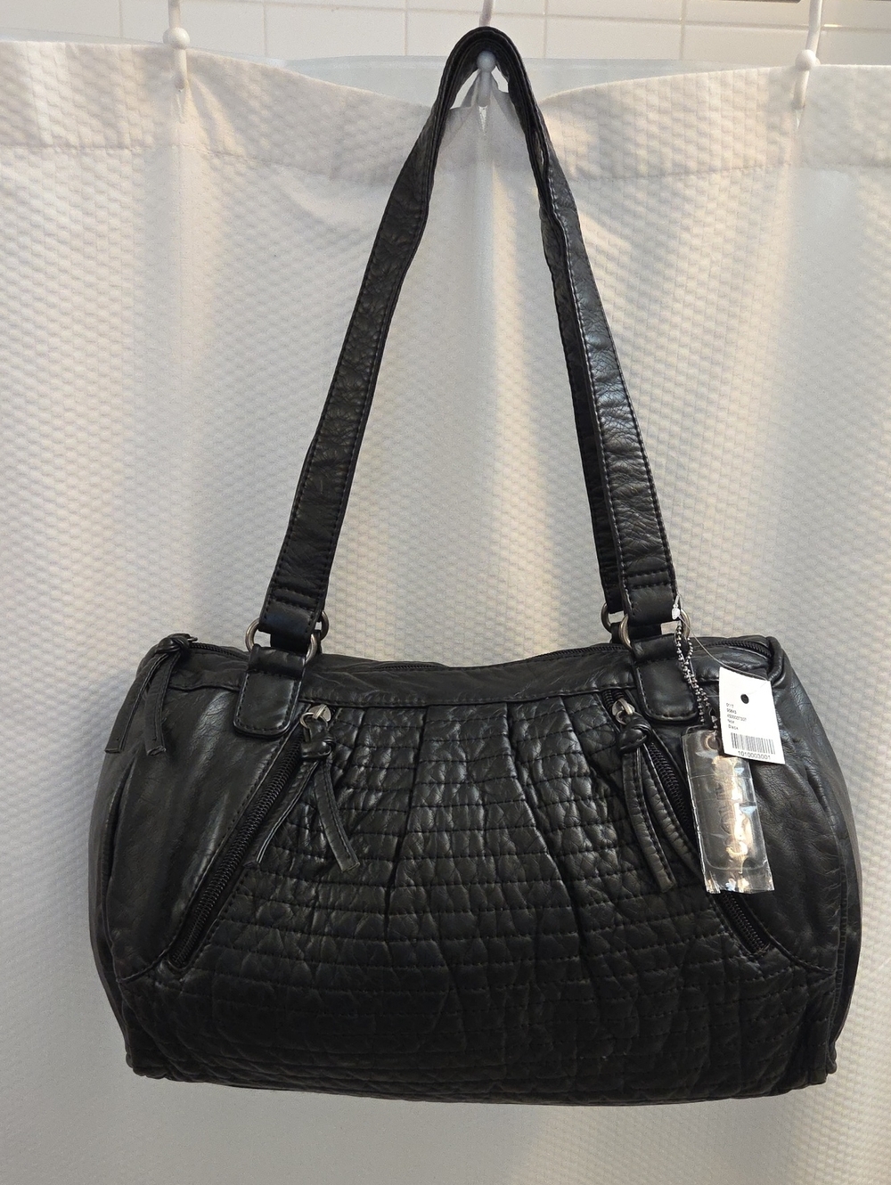 NWT Cargo Faux Leather Soft Shoulder Purse Bag